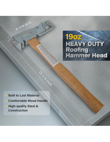 Hacha de Tejado Magnética Kathleno CTC con Imán y Cuchillo