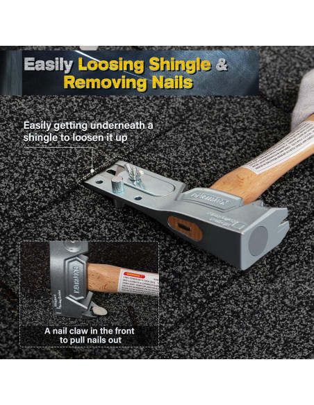 Hacha de Tejado Magnética Kathleno CTC con Imán y Cuchillo