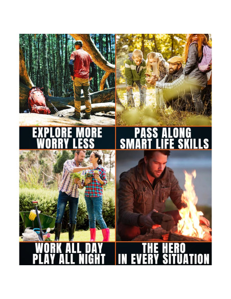 Sierra de bolsillo CAMPNDOOR 91 cm 48 dientes para camping