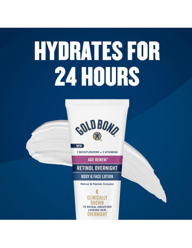 Loción Gold Bond Age Renew Retinol 198 ml Hidratante