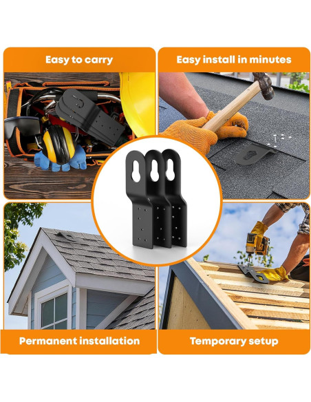 Anclajes de Techo Gadgetzan para Protección contra Caídas