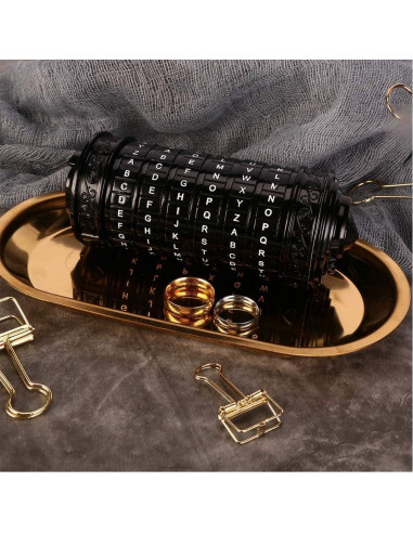 Cryptex Código Da Vinci Mini Seemoo Caja Rompecabezas 18.74cm