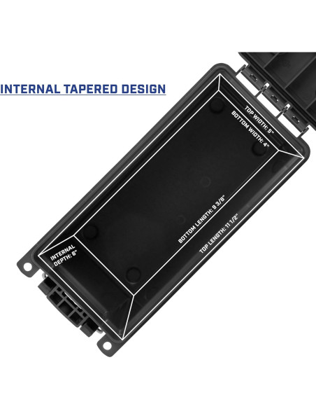 Caja de Almacenamiento Sheffield 12629, 216 Pulgadas Cúbicas