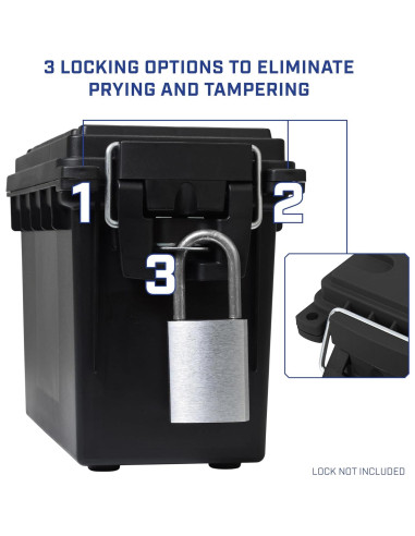 Caja de Almacenamiento Sheffield 12629, 216 Pulgadas Cúbicas