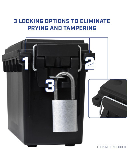 Caja de Almacenamiento Sheffield 12629, 216 Pulgadas Cúbicas