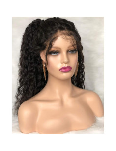 Cabeza de maniquí femenino Voloria con hombros y maquillaje 2