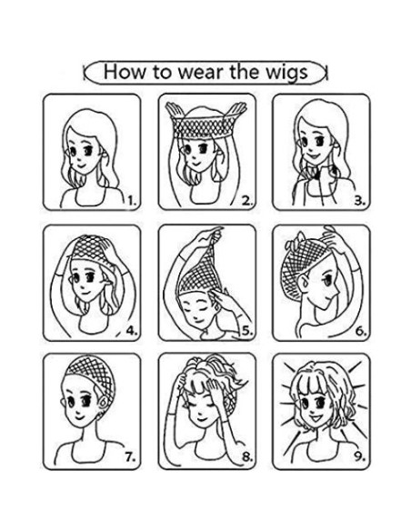 Peluca Corta Marrón para Hombre Dai Cloud Fluffy Diaria