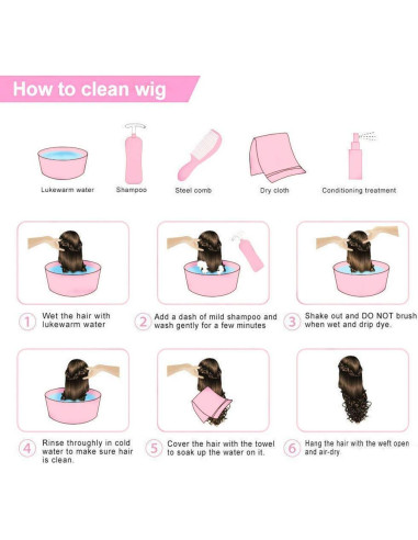 Peluca Corta Marrón para Hombre Dai Cloud Fluffy Diaria