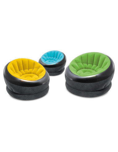Silla Inflable INTEX 68582EP Aterciopelada Multicolor