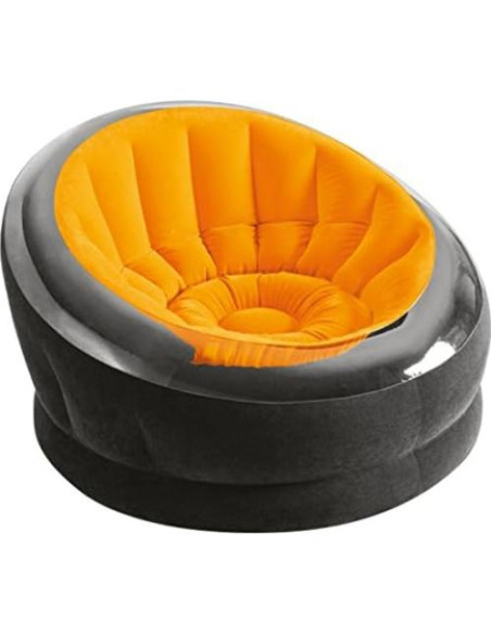 Silla Inflable INTEX 68582EP Aterciopelada Multicolor