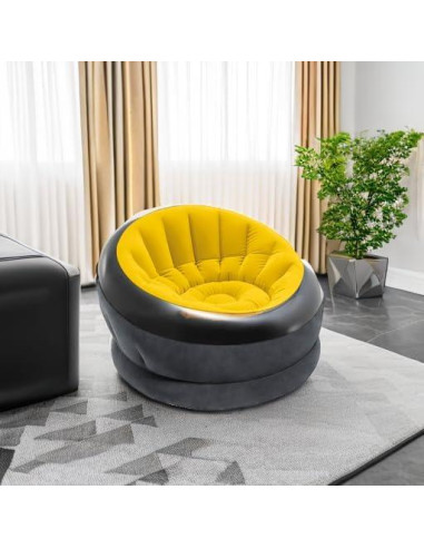 Silla Inflable INTEX 68582EP Aterciopelada Multicolor