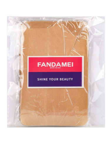 Gorras de Peluca de Nylon Fandamei 4 Piezas Estirables