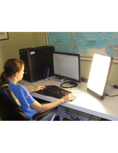 Lámpara de Terapia de Luz Boxelite 10000 Lux - Negra