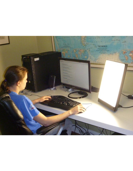 Lámpara de Terapia de Luz Boxelite 10000 Lux - Negra