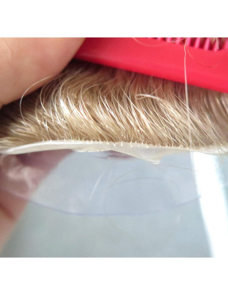 Toupee para hombres Hair Nature 20x25cm cabello humano rubio