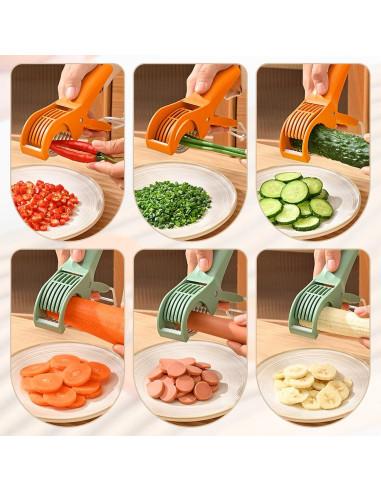 Cortador de Fresas GJV - Extractor de Tallos y Descorazonador