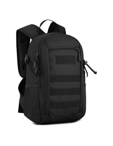 Mochila Táctica Huntvp 10L Negra MOLLE para Senderismo