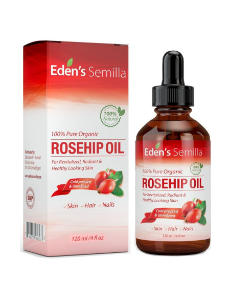 Aceite de Rosa Mosqueta 100% Orgánico Eden's Semilla 118 ml