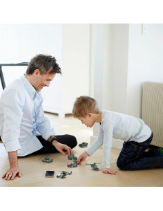 Vehículos Militares Diecast Shellvcase Paquete 6 Juguetes 2