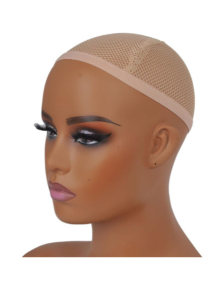 Cabeza de maniquí femenino JINGFA con hombros 38x22cm