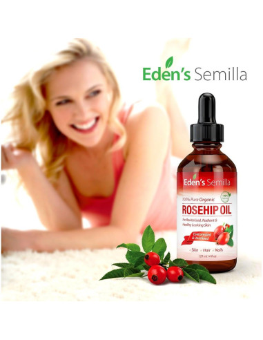 Aceite de Rosa Mosqueta 100% Orgánico Eden's Semilla 118 ml