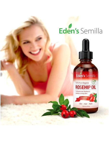 Aceite de Rosa Mosqueta 100% Orgánico Eden's Semilla 118 ml