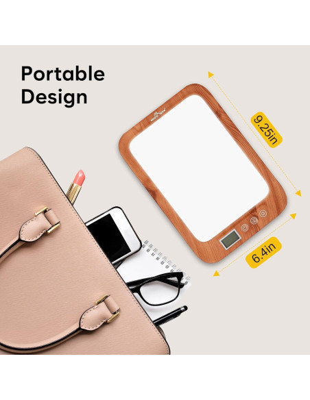 Lámpara de Terapia de Luz Easy@Home ELT-492-WG 10000 Lux