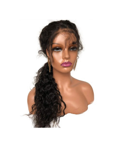 Cabeza de maniquí femenino Voloria con hombros y maquillaje