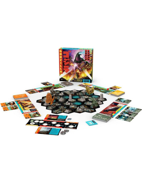 Juego de Mesa Funko Godzilla - Tokyo Clash 2-4 Jugadores