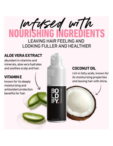 Polvo Voluminizador para Cabello Boldify - 11g - Sin Residuos