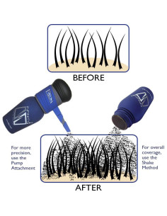 Fibra Capilar Infinity - Engrosador Gris 15g para Cabello 2