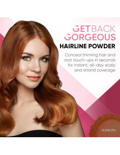 Polvo para Cabello GBG Castaño 4g - Retoque Raíces Instantáneo 2