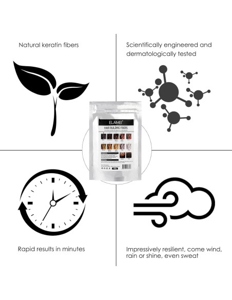 Spray de Fibras para Cabello Aliver 100g Marrón Medio Spray de Fibras para Cabello Aliver 100g Marrón Medio