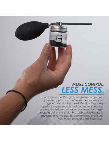 Aplicador de Fibra Capilar LV3 - Precisión y Control