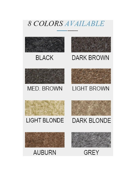 Fibras para Cabello JUVEKER 28g Ocultan Calvas y Ralo