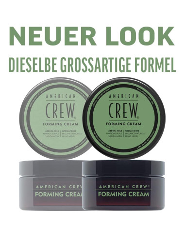 Crema Formadora American Crew 3 Oz Sujeción Media Brillo Medio