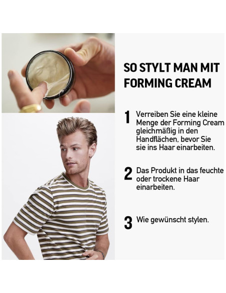 Crema Formadora American Crew 3 Oz Sujeción Media Brillo Medio