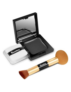 Polvo para Retoque de Raíz Azonbey Negro - Cobertura Canas