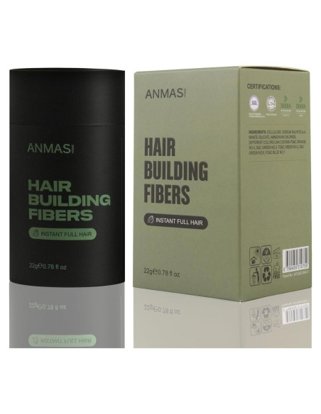 Fibra para Cabello Anmas Home Negra 22g Volumen Instantáneo Fibra para Cabello Anmas Home Negra 22g Volumen Instantáneo