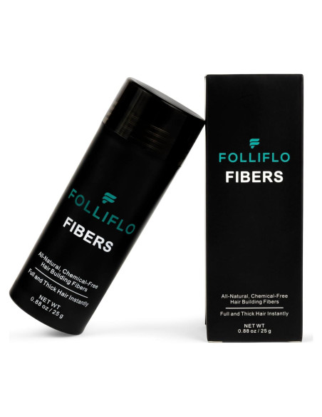 Folliflo Fibra Capilar Cell Accel - Rellenador Marrón Oscuro