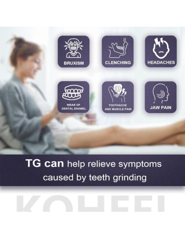 Protector Bucal KOHEEL TG para Bruxismo - 5 Unidades
