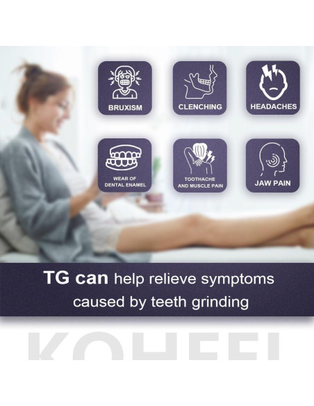Protector Bucal KOHEEL TG para Bruxismo - 5 Unidades