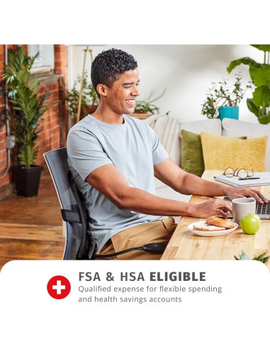 Soporte Lumbar Ergonómico HoMedics HCS-50DJ-BK con Calor