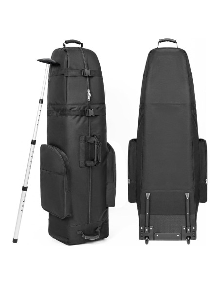 Bolsa de Viaje para Golf DAREKUKU con Ruedas y 8 Bolsillos