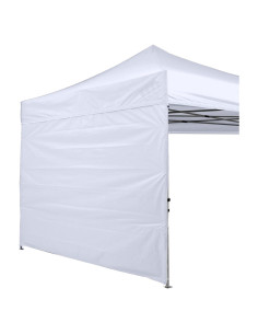 Pared Lateral ABCCANOPY 3x3m Impermeable Blanca