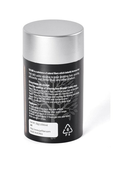 THE MO Fibra para Cabello 30g - Grosor Instantáneo Marrón