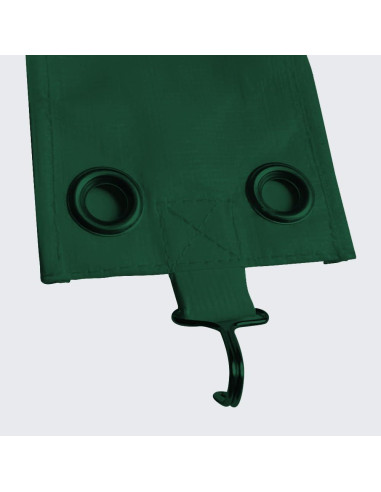 Cubierta de Carport Rutile 3,05 x 6,10 m Impermeable Verde