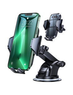 Soporte para teléfono de coche Andobil 3 en 1 negro