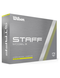 Bolas de Golf WILSON 2024 Staff Model X - 12 Bolas Amarillas