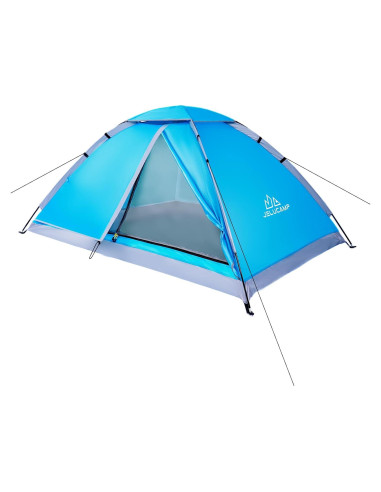 Tienda de Camping JELUCAMP Domo 2 Personas Impermeable